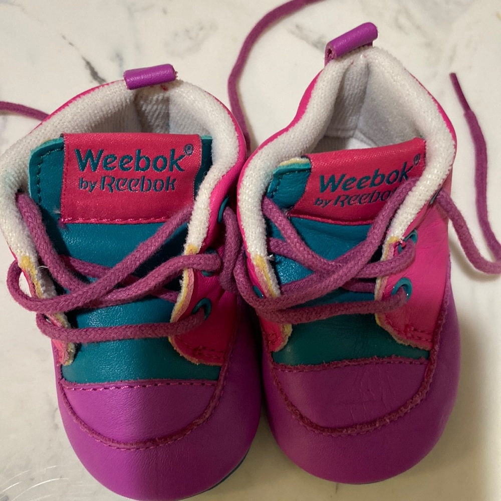 Weebok  by Reebok baby shoes Vintage